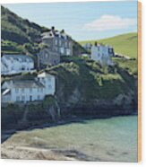 Port Isaac, Cornwall Wood Print