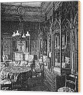 Prince Alberts Music Room, Buckingham Wood Print