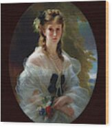 Princess Sophie Troubetskoi Duchess De Morny By Franz Xaver Winterhalter Wood Print