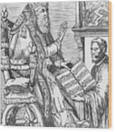 Print Of Palestrina Showing Pope Julian Wood Print