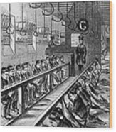 Prisoners At Millbank Wood Print