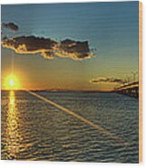 Queen Isabella Causeway Wood Print