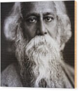 Rabrindrath Tagore, Indian Poet Wood Print