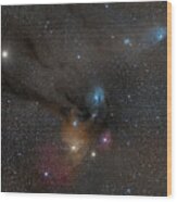 Rho Ophiuchi Nebula Wood Print