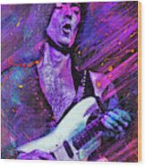 Ritchie Blackmore Wood Print
