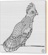 Ruffed Grouse Wood Print