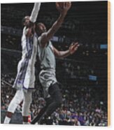 Sacramento Kings V Brooklyn Nets Wood Print