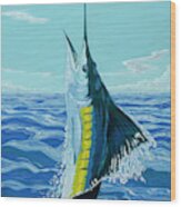 Sailfish Wood Print