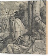 Samson And Delilah Wood Print
