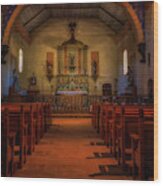 San Antonio De Padua Sanctuary Wood Print