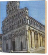 San Michele In Foro, Lucca Wood Print