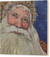 Santa Iii - Old World Santa Wood Print
