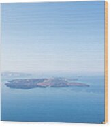 Santorini Archipelago Wood Print