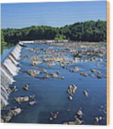 Savannah River Rapids - Augusta Ga 2 Wood Print