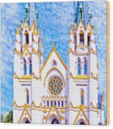 Savannah's Fairytale Cathedral Wood Print