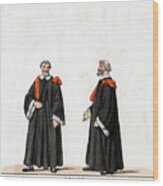 Scribe, Costume Design For Shakespeares Wood Print