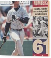 Seattle Mariners Ken Griffey Jr... Sports Illustrated Cover Wood Print