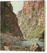 Second Tunnel, Grand River Canyon Wood Print