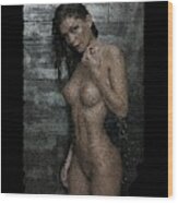 Selene Wood Print