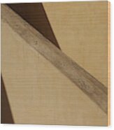 Siderail Diagonal Wood Print