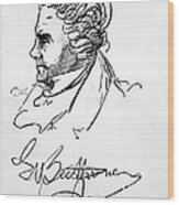 Signed Ludwig Wood Print