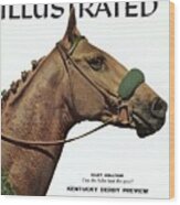 Silky Sullivan, Horse Racing Sports Illustrated Cover Wood Print