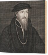 Sir Anthony Denny Wood Print