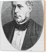 Sir Henry Bessemer, English Engineer Wood Print