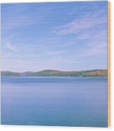 Sky Over A Lake, Tupper Lake, St Wood Print