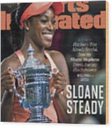 Sloane Steady Sports Illustrated Cover Wood Print