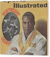 Sonny Liston, Heavyweight Boxing Sports Illustrated Cover Wood Print