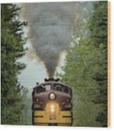 Soo Line-wisconsin Central Fp7 Number 2500-a Wood Print