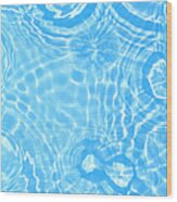 Splash Pattern Wood Print