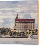 St. Augustine Bayfront Wood Print