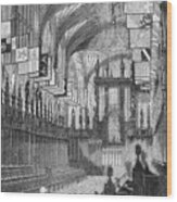 St Georges Chapel, Windsor, 1845 Wood Print