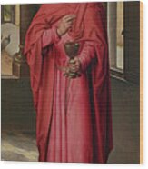 St. John The Evangelist From 'the Donne Triptych', C.1478 Wood Print