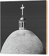 Stations Of The Cross Dome Wood Print