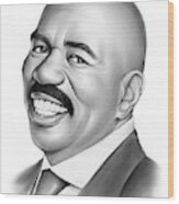 Steve Harvey 2 Wood Print