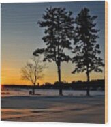 Sunday Funday - Webster Lake, New Hampshire Wood Print