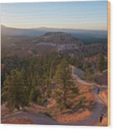Sunrise Over Bryce Canyon Wood Print