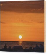 Sunset - St Pete Beach 2 Wood Print