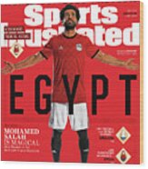 Team Egypt Mohamed Salah, World Cup 2018 Preview Sports Illustrated Cover Wood Print