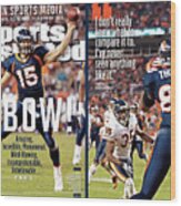 Tebow Amazing, Incredible, Phenomenal, Incomprehensible Sports Illustrated Cover Wood Print