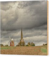 Thaxted - An English Countryside View Wood Print