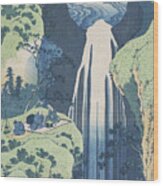 The Amida Falls Wood Print