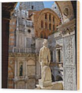 The Doge's Palace Venice Italy Wood Print