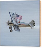 The Flying Circus Flying Proud Wood Print