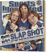 The Hanson Brothers Sports Illustrated Cover Wood Print