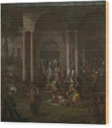 The Murder Of Patrona Halil And His Followers Wood Print