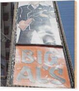 The Original Big Als Adult Strip Clubs On Broadway San Francisco R709 Wood Print